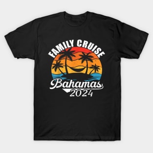 Family Cruise Bahamas 2024 Summer Matching Vacation 2024 T-Shirt